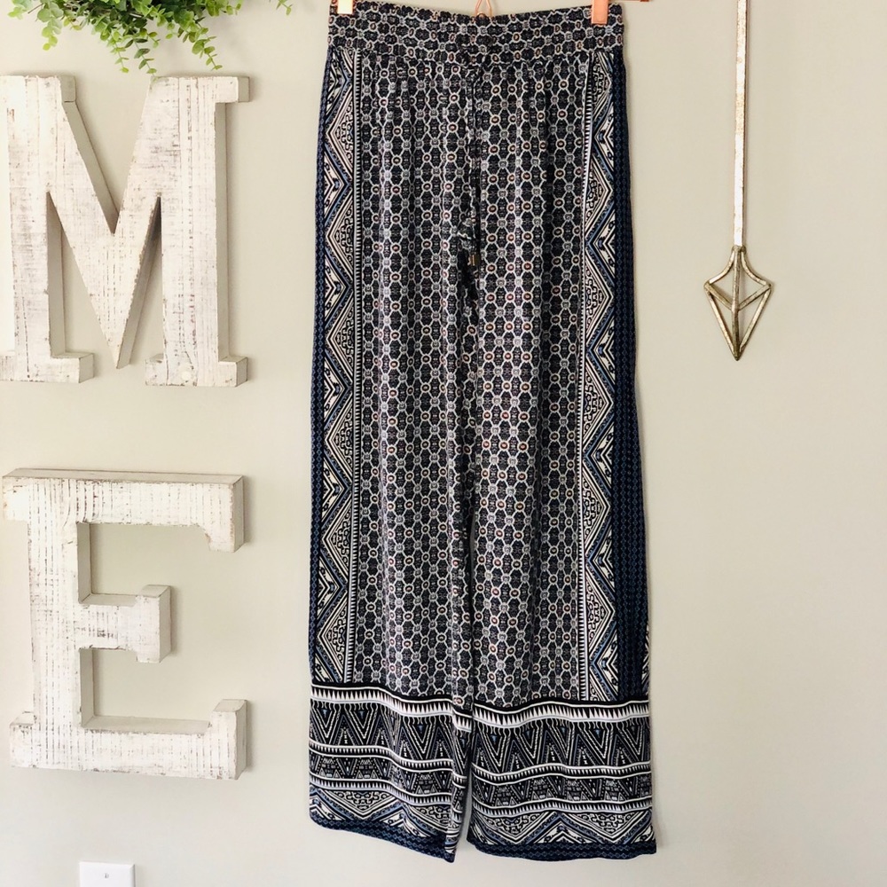 Printed Palazzo Pants